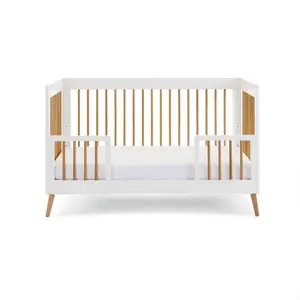 Maya Cot Bed White/Brown