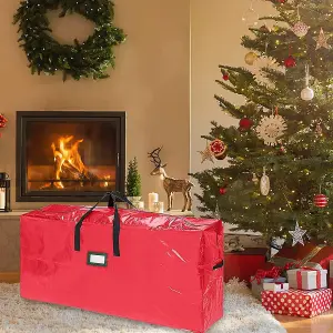 Christmas Tree Storage Bag with Durable Reinforced Handles for Easy Transport, Moisture and insect, Water Resistant Cloth Material