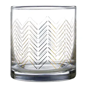 Interiors by Premier Set Of Four Jazz Tumbler Glasses