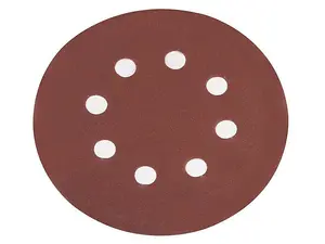 IRWIN 125mm Eccentric Sanding Disc Set - 10 High-Performance Velcro Discs for Professional Results