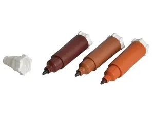 Liberon Mahogany Touch Up Pen Set for Wood Repair - 3 Colors