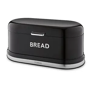 Tower Belle T826170NOR Bread Bin Noir