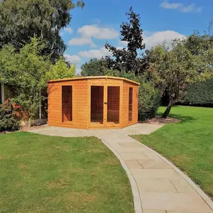 Barclay 10 x 10 Ft Corner Summer House Yes