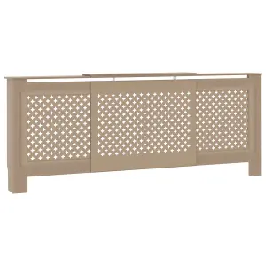 Sturdy and Durable MDF Radiator Cover 205 cm