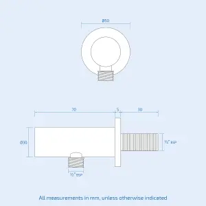 CALLA ROUND CONCEALED 2 WAY 3 DIAL THERMOSTATIC VALVE SHOWER HEAD AND HANDSET