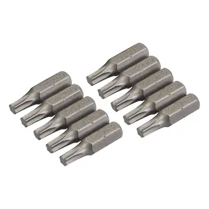 Silverline T25 Cr-V Screwdriver Bits 10pk - T25