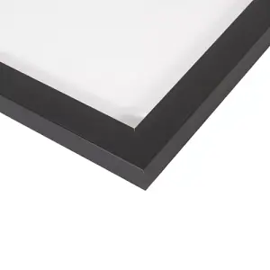 Modern and Chic Black Veneer Wood Effect A4 Certificate Frame for Wall or Table