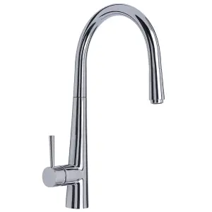 Astini Palazzo Chrome LED Light Pullout Rinser Kitchen Sink Mixer Tap