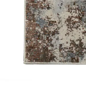 Astro Rust Abstract Medium Rug, (L)180cm x (W)120cm