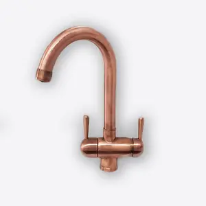 Hommix Pardenia Copper 3-Way Tap (Triflow Filter Tap)