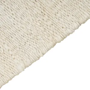 Jute Area Rug 160 x 230 cm Light Beige LUNIA