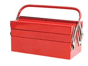 Faithfull NTBC125 Metal Cantilever Toolbox - 5 Tray 40cm (16in) FAITBC517