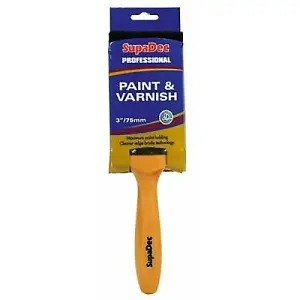 SupaDec Professional Paint & Varnish Brush Brown (One Size)