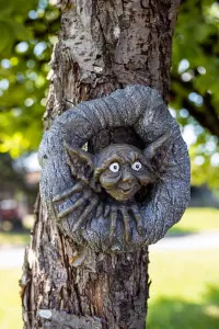 Goblin Head  Tree Peeker Ornament