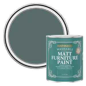 Rust-Oleum Deep Sea Matt Furniture Paint 750ml