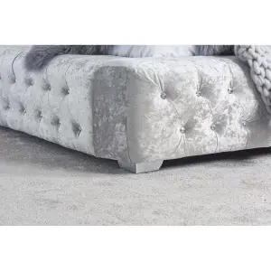 Birlea Grande King Bed Frame In Grey