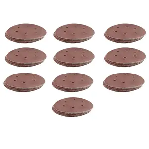 Hook/Loop Sanding Abrasive Discs Orbital DA Palm Sander 100 PK 150mm Mixed Grit