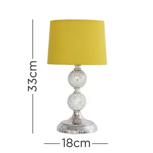 Korbin Table Lamp Mustard / LED Bulb