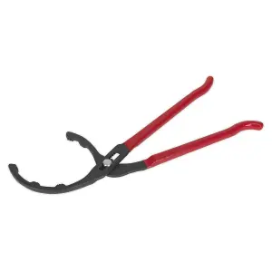 Sealey Oil Filter Pliers With Ratchet Joint Adjustable Head 95-178mm CV6412