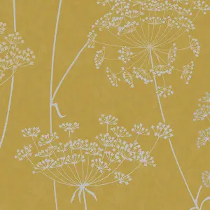 Superfresco Easy Aura Floral Ochre Wallpaper