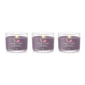 Yankee Candle 3 Pack Filled Votives - Berrry Mochi