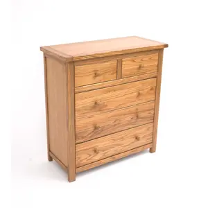 Trivento 5 Drawer Chest of Drawers Wood Knob