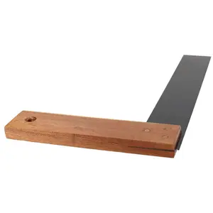 12in 300mm Hardwood Try Engineer Square Precision Tri Set Square Right Angle