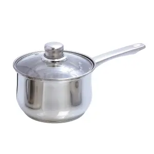 Buckingham Premium Induction Stainless Steel  Saucepan 16 cm / 2 L