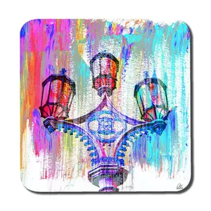 Square 6 Piece Coaster Set (Set of 6)