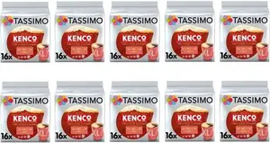 Tassimo Kenco Americano Grande Coffee Pods - 10 Packs (160 Drinks)