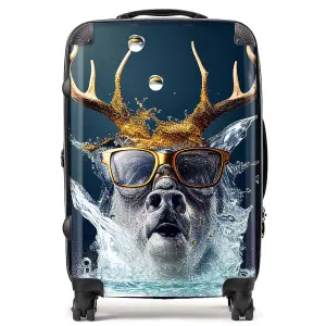 Stag Splashart Suitcase - Medium