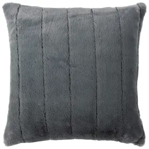 Paoletti Empress Faux Fur Feather Rich Cushion