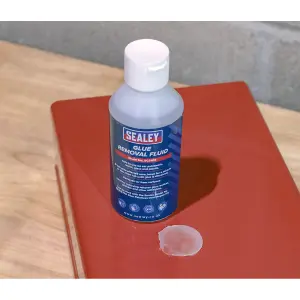 Sealey Glue Removal Fluid 200mL Removes Residue & Tar Dent Repair SCS105