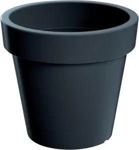 Plant Pot Classic Matt Flower Indoor Garden Patio Planter Balcony M L XL Anthracite 3.4 Litres