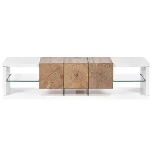 Beliani Modern TV Stand White FULERTON