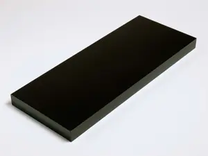 600mm floating hudson shelf kit, black high gloss