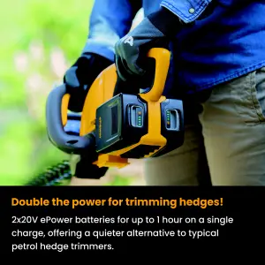 Stiga HT 300e 40V Cordless 730mm Hedge trimmer