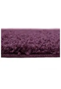 Melrose Venus Shaggy Plum High Pile Medium Area Rug 080/150cm