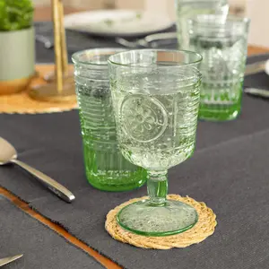 Romantic Wine Glasses - Romantic 320ml (Set of 4) Green