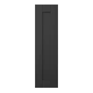 GoodHome Verbena Matt charcoal Shaker Tall wall Cabinet door (W)250mm (H)895mm (T)20mm