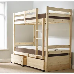 Emilio Single Bunk Bed With Drawers