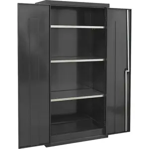 Secure CoSHH Substance Cabinet with Dual Lock - Spacious 900 x 460 x 1800mm Design