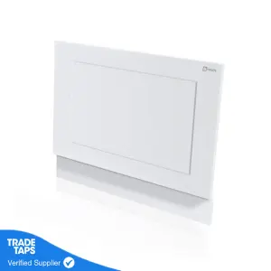 Halite 700mm White Shaker End Bath Panel