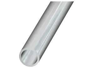 Aluminium Round Tube, (L)1m (Dia)8mm (T)1mm