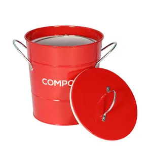 Caddy Company Compost Pail - Red