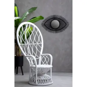 Interiors by Premier Java Rattan Curved Chair