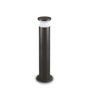 Ideal Lux Torre Outdoor Bollard Black IP65