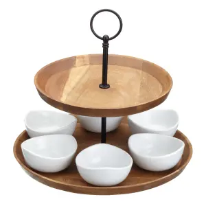 Artesà Appetiser Two Tier Serving Set