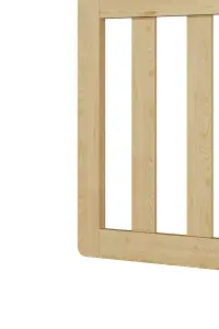 Cross Top Wooden Fence Door for Yard and Garden Entry 90cm W x 90cm H