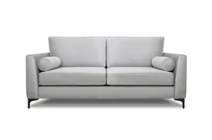 Modern Home Zara 3 Seater Sofa Silver